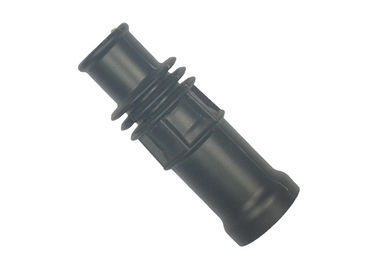Short Straight Black Silicone Rubber Jacket for Imported Peugeot 308 Ignition Coil