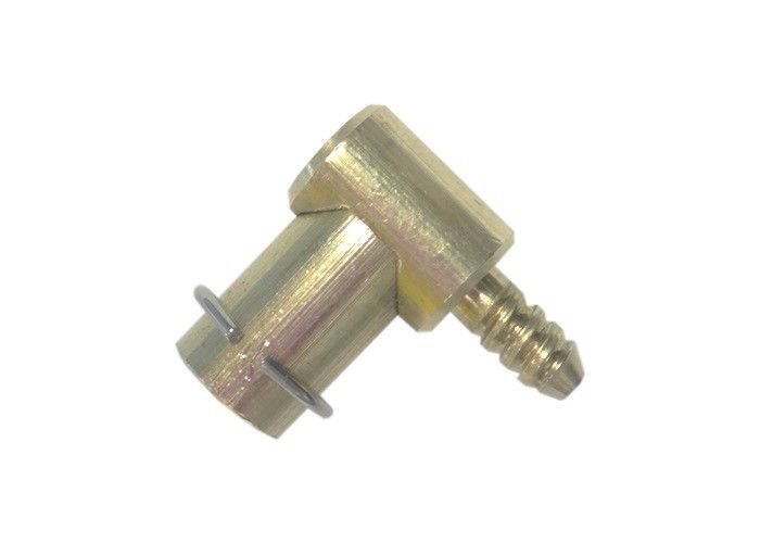 90 Degree Bended Copper Resistor , 50000 km Automotive Spark Plug Resistor TY0055B04