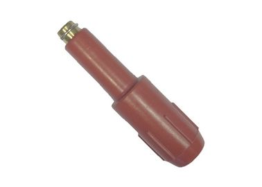 ISO Red Straight PBT Spark Plug Resistor Linking High Voltage Ignition Wire